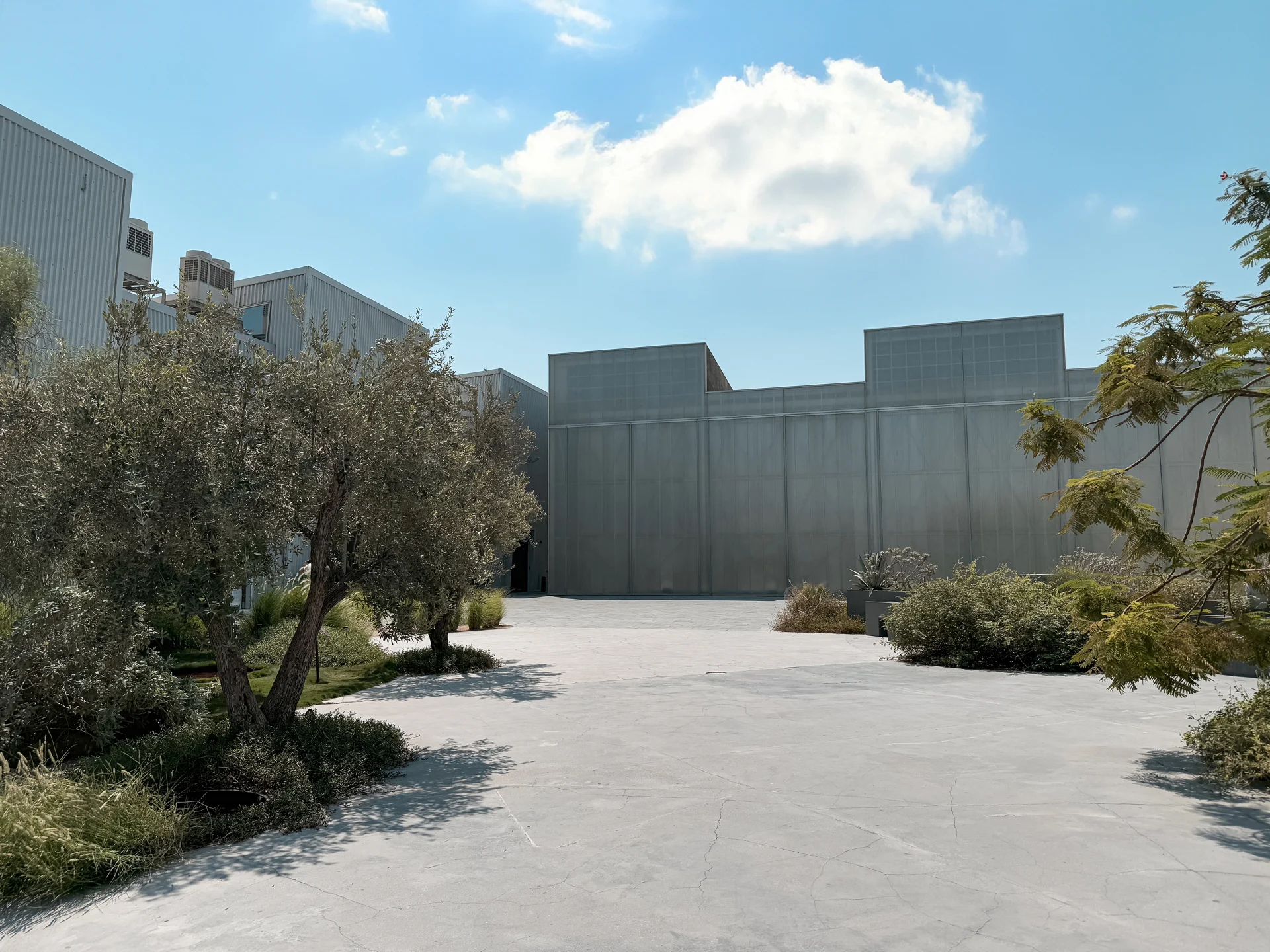 Alserkal Avenue cultural courtyard
