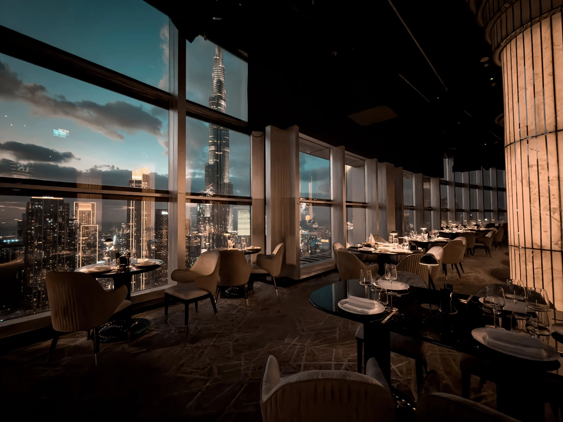 BIRDS Restaurant — Address Downtown Dubai campaign