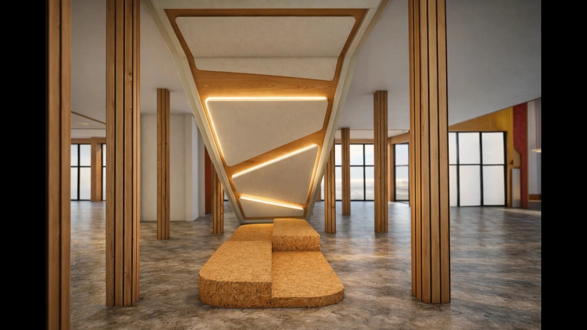 Atrium feature